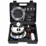 Kit Purgador de Travões e Embraiagem Pneumático a Pressão 5L com Manómetro e Adaptadores