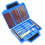 Kit Reparação Furos Pneus 23 Peças Carro Moto Mechas Punção