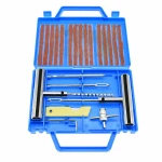 Kit Reparação Furos Pneus 23 Peças Carro Moto Mechas Punção