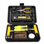 Kit Reparação Furos Pneus 87 Peças Profissional Carro SUV Carrinha