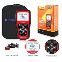 Konnwei Kw808 Scanner Diagnóstico Carro Obd2 Obdii Can Bus Auto Multimarca Ms509 Konnwei Kw808 Scanner Diagnóstico Carro Obd2 Obdii Can Bus Auto Multimarca Ms509