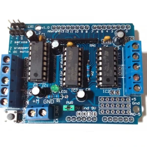 L293d Arduino Shield Driver para Controlo e Expansão de Motores DC e Stepper