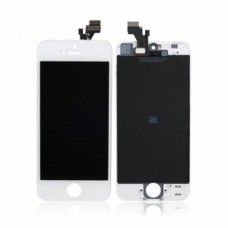 Tela Cheia Iphone 5 (Pen Mais Lcd) Vidro Digitalizador Branca Branco