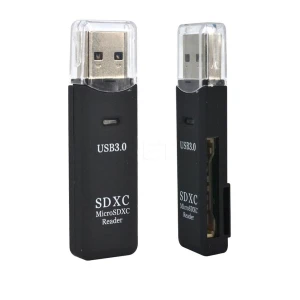 Leitor USB 3.0 para cartões SD, SDXC, MicroSD e MicroSDXC compatível com todos os sistemas