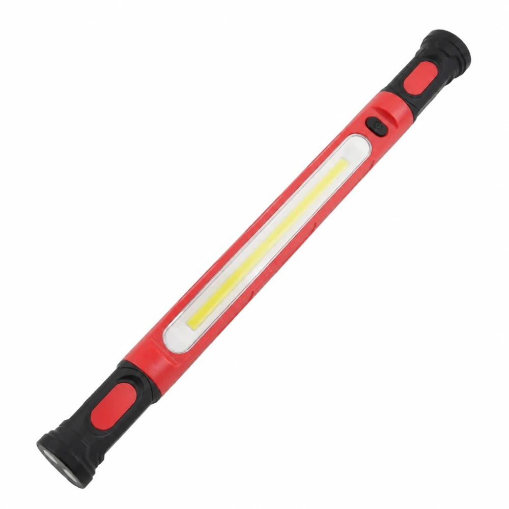 Lanterna LED COB Recarregável Magnética Lâmpada Trabalho Oficina Inspeção Carro