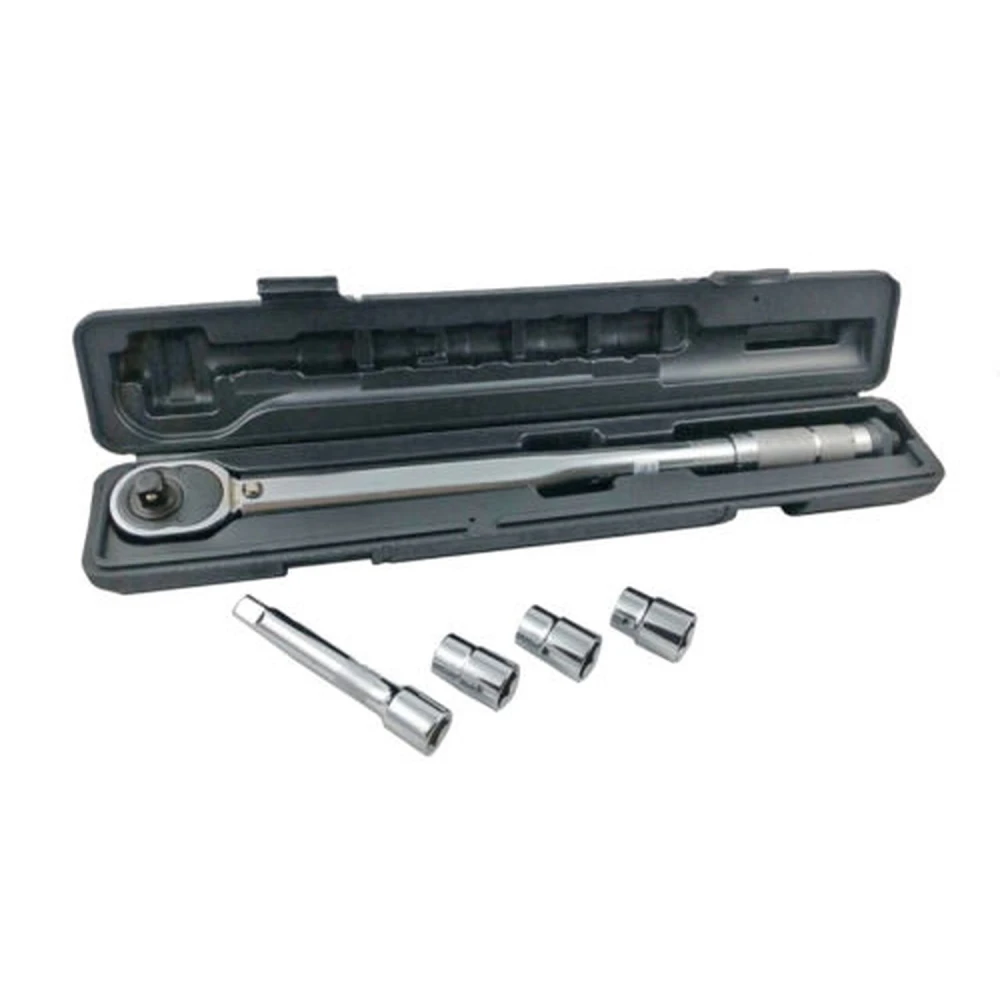 Chave dinamométrica 1/2'' 28-210 Nm com extensão e 3 chaves TSX TOOL