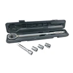 Chave dinamométrica 1/2'' 28-210 Nm com extensão e 3 chaves TSX TOOL
