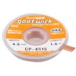 Malla dessoldadora GOOT WICK CP-4515 para trabalhos de soldadura precisos