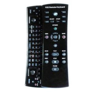 Comando 3 em 1 PS3 com teclado sem fios incluído para controlo total