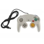 Comando GameCube para Wii branco com vibração - Controlador satkit
