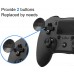 Controlador de jogos sem fios Joystick BLACK Gamepad para PS4 Sony Playstation 4 DOUBLESHOCK 4 