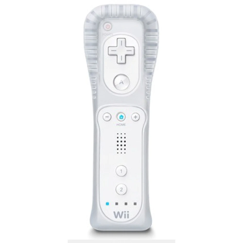 Comando Wii compatível com Motion Plus incorporado branco