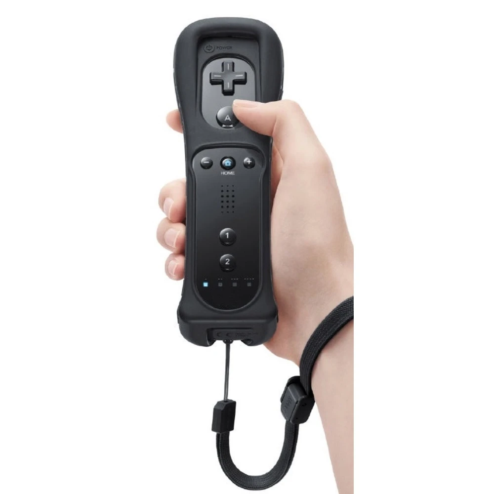 Comando Wii Remote com Wii Motion Plus incorporado compatível preto