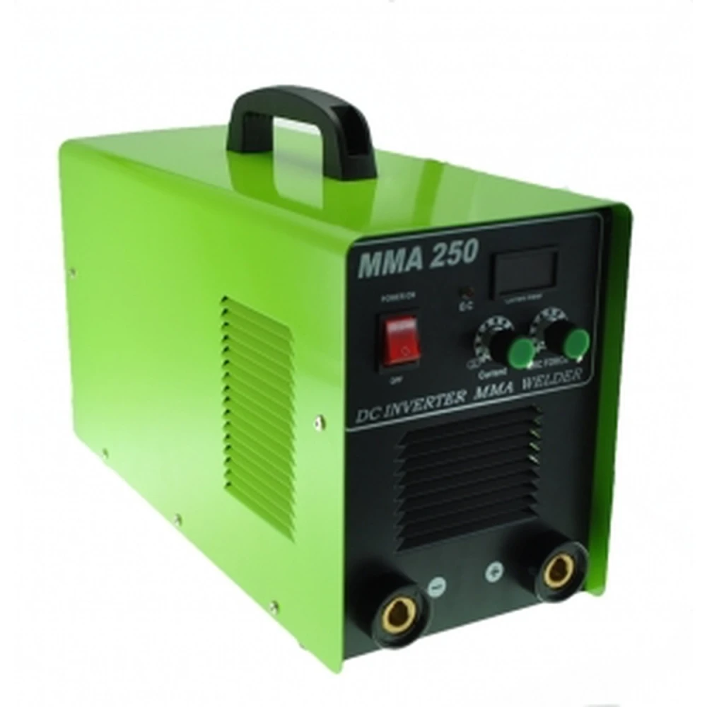 Máquina de soldar inverter MMA-250 DC ARC para soldadura profissional