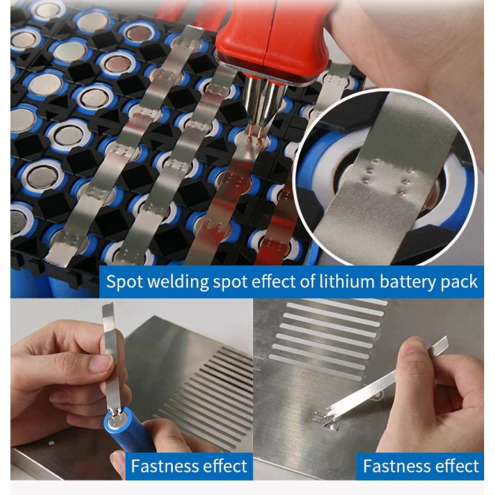 Máquina de soldadura por pontos Sunkko 709AD+ 220V com soldador para bateria de lítio 18650