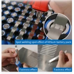 Máquina de soldadura por pontos Sunkko 709AD+ 220V com soldador para bateria de lítio 18650