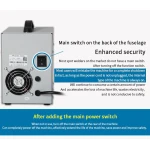 Máquina de soldadura por pontos Sunkko 709AD+ 220V com soldador para bateria de lítio 18650