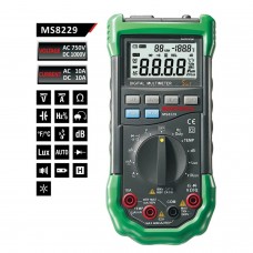 Mastech Ms8229 - Equipe 5 Em 1 Multimetro , Sonometro, Umidade, Luxometro, Termometro.