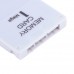 Cartão de memória 1MB compatível com PSX/ PS One/ Sony Playstation1