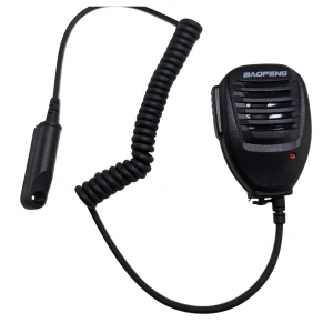 Microfone Altifalante Impermeável Baofeng UV-9R para Walkie-Talkies Resistentes à Água