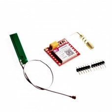 Módulo Sim800l Gprs Gsm Microsim Quad-Band Com Antena Compatível Com Arduino