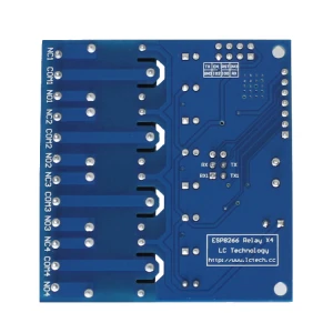 Módulo relé WiFi 4 canais ESP8266 para controlo remoto