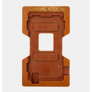 Molde de reparação e colagem LCD Samsung N7100 Galaxy Note 2 com LOCA glue