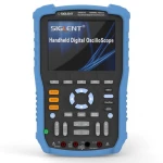 Osciloscópio portátil digital Siglent SHS810 100MHz com ecrã de 5.7 polegadas