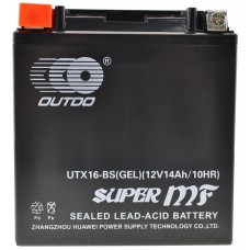 Bateria Moto Ytx16-Bs-Gel Bateria De Gel