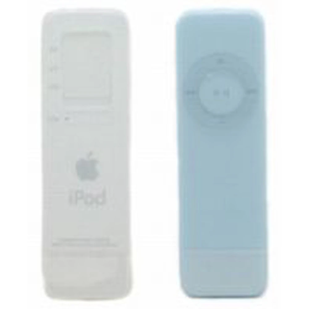 Pack 2 capas protetoras de silicone para iPod Shuffle