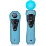 Pack de 2 Capas de Silicone para Comandos Playstation Move PS3 em Várias Cores