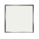Painel LED Slim 60x60cm 48W Branco Quente 3000K com Moldura Prata