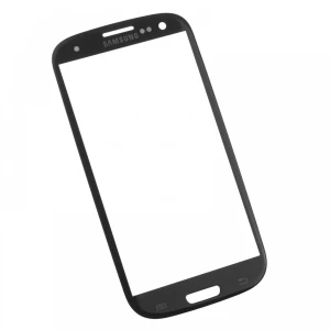 Ecrã de Vidro Samsung Galaxy S3 I9300 Preto para Reparação Profissional