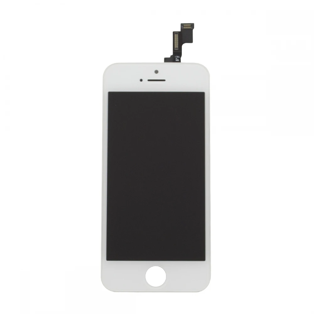 Ecrã iPhone 5S branco completo com táctil e LCD digitalizador