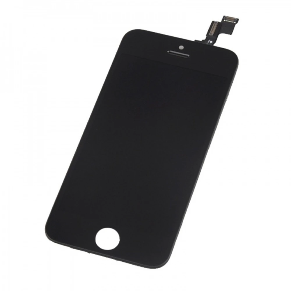 Ecrã iPhone 5S Preto Completo (Táctil e LCD) para Modelos A1533, A1453, A1457