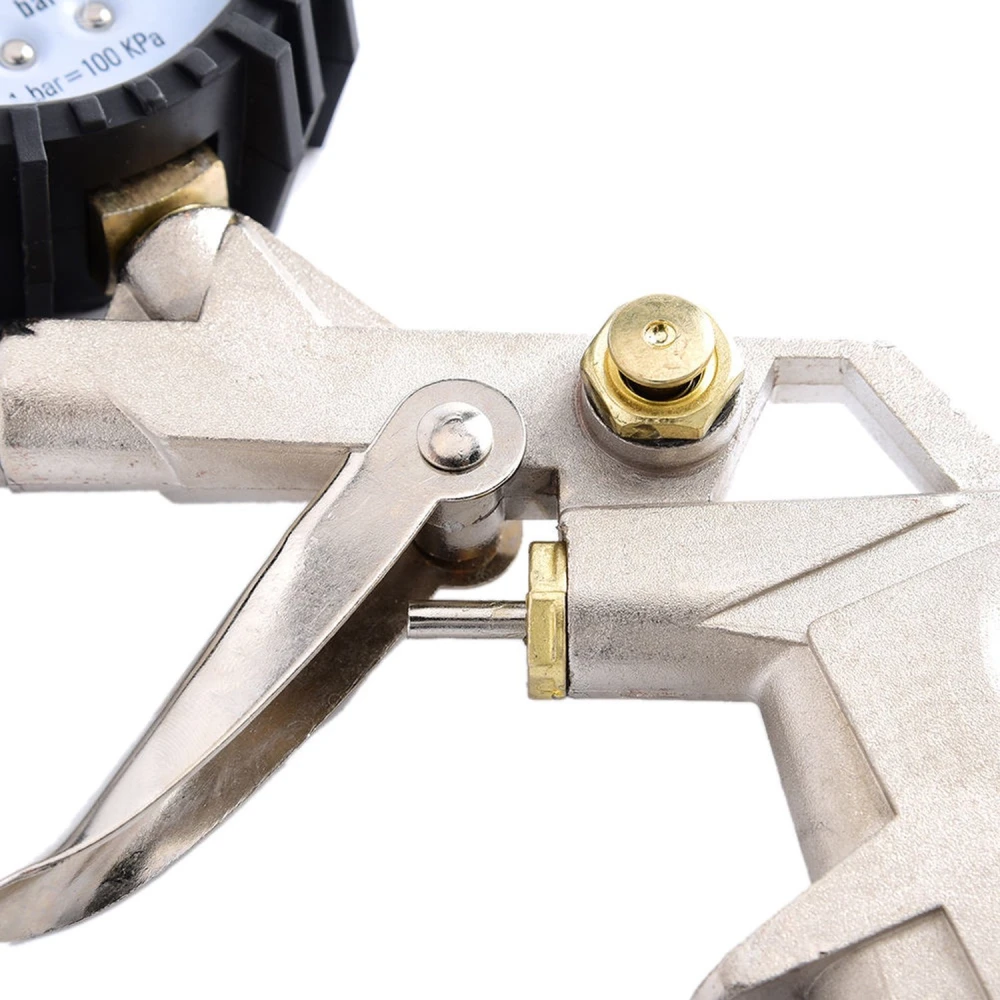 Pistola de enchimento de pneus com manómetro para compressor de ar TSX TOOL