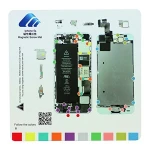 Quadro magnético para organizar parafusos iPhone 5S da satkit
