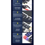 Placa de ativação de bateria Mechanic BA27 para iPhone e Android