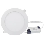 Placa LED redonda 24W branco frio SuperSlim 6000K Downlight LED