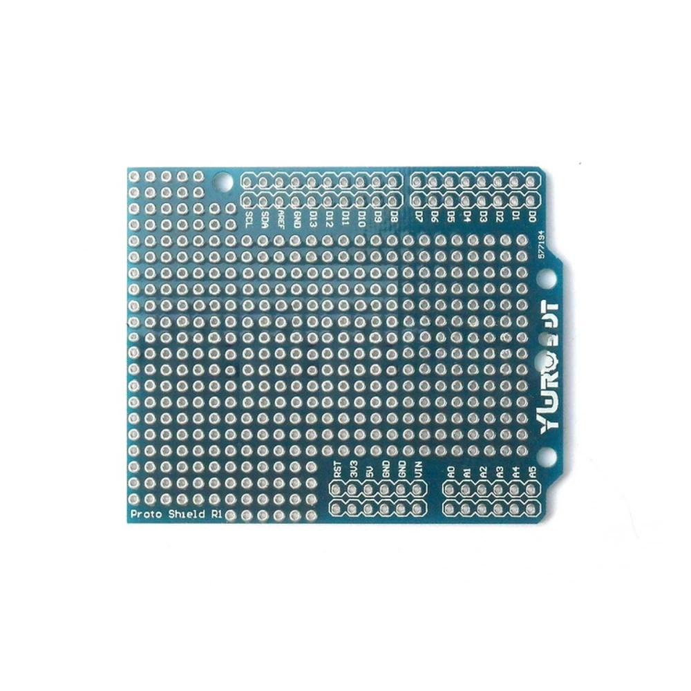 Placa Protoshield para Arduino Uno/Mega compatível e fácil de usar