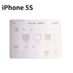 Placa stencil IC iPhone 5S para reparação profissional com plantilha reballing