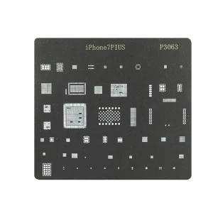 Stencil IC iPhone 7plus - Gabarito BGA para reparação e soldadura