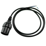 Porta-lâmpada industrial vintage retro Edison E27 com cabo 1,1m B1