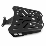 Bagageiro Traseiro Zontes 150X / 125X — Grade Porta-Bagagens em Ferro 4 mm, Preto