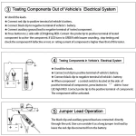 Testador de circuitos automóvel DY18 sonda 12V e 24V para diagnóstico elétrico
