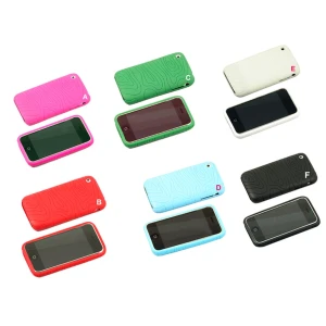 Capa de silicone para iPhone 3G e iPhone 3GS em 7 cores