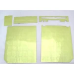 Proteção profissional Wii dourada Glitter Gold para Nintendo Wii