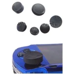 PSP Analog Stick Armor 6in1 Kit Preto para reparação e substituição PSP
