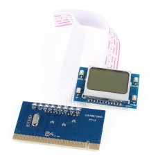 Cartão de diagnóstico PCI para Pc com display LCD modelo PTI-9 PCI diagnostic cards  10.00 euro - satkit