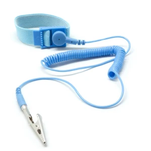 Mayflash Pulseira antiestática ajustável com cabo de ligação à terra para eletrónica